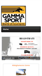 Mobile Screenshot of gammasport.it